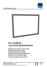 Preview for 1 page of ADEO SCREEN FRAMEPRO Installation Manual