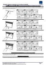 Предварительный просмотр 7 страницы ADEO SCREEN MULTIFORMAT Installation And Operation Manual