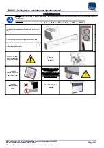 Предварительный просмотр 12 страницы ADEO SCREEN MULTIFORMAT Installation And Operation Manual