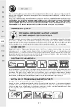 Предварительный просмотр 21 страницы ADEO Services 3276007102833 Assembly, Use, Maintenance Manual