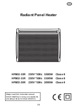 Предварительный просмотр 19 страницы ADEO Services HPB02-10R Manual