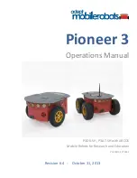 Adept MobileRobots Pioneer 3 Operation Manual preview