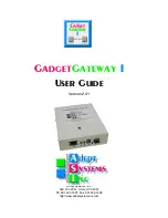 Preview for 1 page of adept technology GadgetGateway User Manual