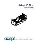 adept technology IO Blox User Manual preview
