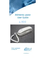 ADEPT Telecom a.900 User Manual preview