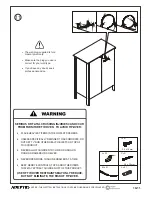 Предварительный просмотр 10 страницы adeptus 77248 Espresso Finish Assembly Instructions Manual