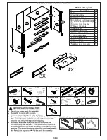 Предварительный просмотр 3 страницы adeptus 78105 Assembly Instruction Manual