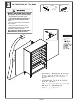 Предварительный просмотр 12 страницы adeptus 78105 Assembly Instruction Manual