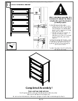 Предварительный просмотр 14 страницы adeptus 78105 Assembly Instruction Manual