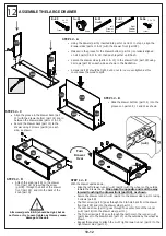 Preview for 10 page of adeptus Cottage 3 Drawer End Table 78102 Assembly Instructions Manual