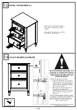 Preview for 11 page of adeptus Cottage 3 Drawer End Table 78102 Assembly Instructions Manual