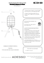 Предварительный просмотр 2 страницы Adesso 5410-01 Assembly Instructions