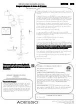 Preview for 2 page of Adesso Bergen 4210-21 Assembly Instruction