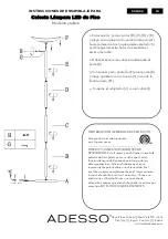 Предварительный просмотр 2 страницы Adesso Celeste Assembly Instruction