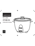 Adesso CFXB22G Instruction Manual preview