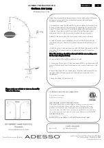 Adesso Corinne Assembly Instruction preview