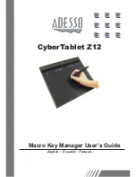 Preview for 1 page of Adesso CyberTablet Z12 User Manual