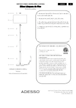 Предварительный просмотр 2 страницы Adesso Ethan 5048-15 Assembly Instruction