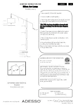 Предварительный просмотр 1 страницы Adesso Ethan 5049-15 Assembly Instruction