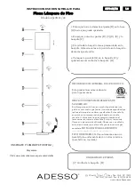 Предварительный просмотр 2 страницы Adesso Fiona Assembly Instruction