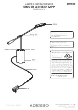 Adesso GROVER 2150-01 Assembly Instructions preview