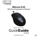 Preview for 1 page of Adesso iMouse G25 Quick Start Manual