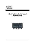 Предварительный просмотр 1 страницы Adesso MCK-91 User Manual