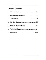 Предварительный просмотр 3 страницы Adesso MCK-91 User Manual