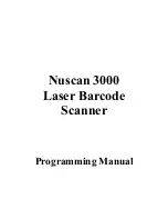 Adesso NuScan 3000 Programming Manual preview