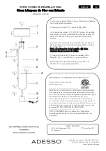 Предварительный просмотр 2 страницы Adesso Sloan Shelf Floor Lamp Assembly Instruction