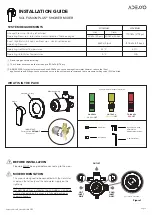 Adesso SOL FUSION PLUS Installation Manual предпросмотр