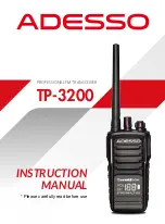 Предварительный просмотр 1 страницы Adesso TP-3200 Instruction Manual