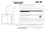 Предварительный просмотр 2 страницы Adesso Willa Assembly Instruction