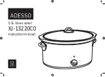 Adesso XJ-13220C0 Instruction Manual предпросмотр