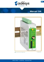 Adesys SVA Manual preview