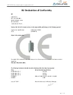 Предварительный просмотр 5 страницы Adeunis RF AMR PULSE User Manual