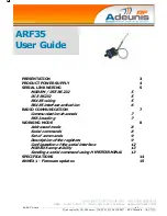 Adeunis RF ARF35 User Manual preview