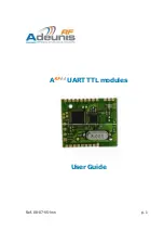 Предварительный просмотр 1 страницы Adeunis RF ARF44 User Manual