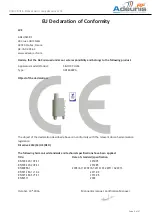 Предварительный просмотр 4 страницы Adeunis RF ARF8048PA User Manual