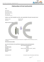 Предварительный просмотр 5 страницы Adeunis RF ARF8048PA User Manual