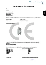 Предварительный просмотр 7 страницы Adeunis RF ARF8180AA User Manual