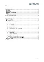 Предварительный просмотр 3 страницы Adeunis RF SIGFOX User Manual