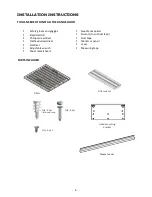 Preview for 6 page of Adexa AP238- PS15- 36 Installation Manual / Use And Care Manual