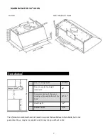 Preview for 7 page of Adexa AP238- PS15- 36 Installation Manual / Use And Care Manual