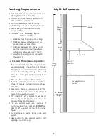 Preview for 9 page of Adexa AP238- PS15- 36 Installation Manual / Use And Care Manual