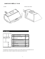 Предварительный просмотр 7 страницы Adexa AP238- PS83- 36 Installation Manual / Use And Care Manual