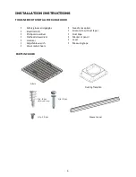 Предварительный просмотр 6 страницы Adexa AP238-PS83-36 Installation Manual / Use And Care Manual