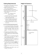 Предварительный просмотр 9 страницы Adexa AP238-PS83-36 Installation Manual / Use And Care Manual