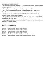 Preview for 4 page of Adexa HBS-220A Instruction Manual