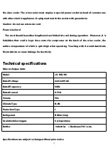 Preview for 14 page of Adexa JC-95E/HC User Manual